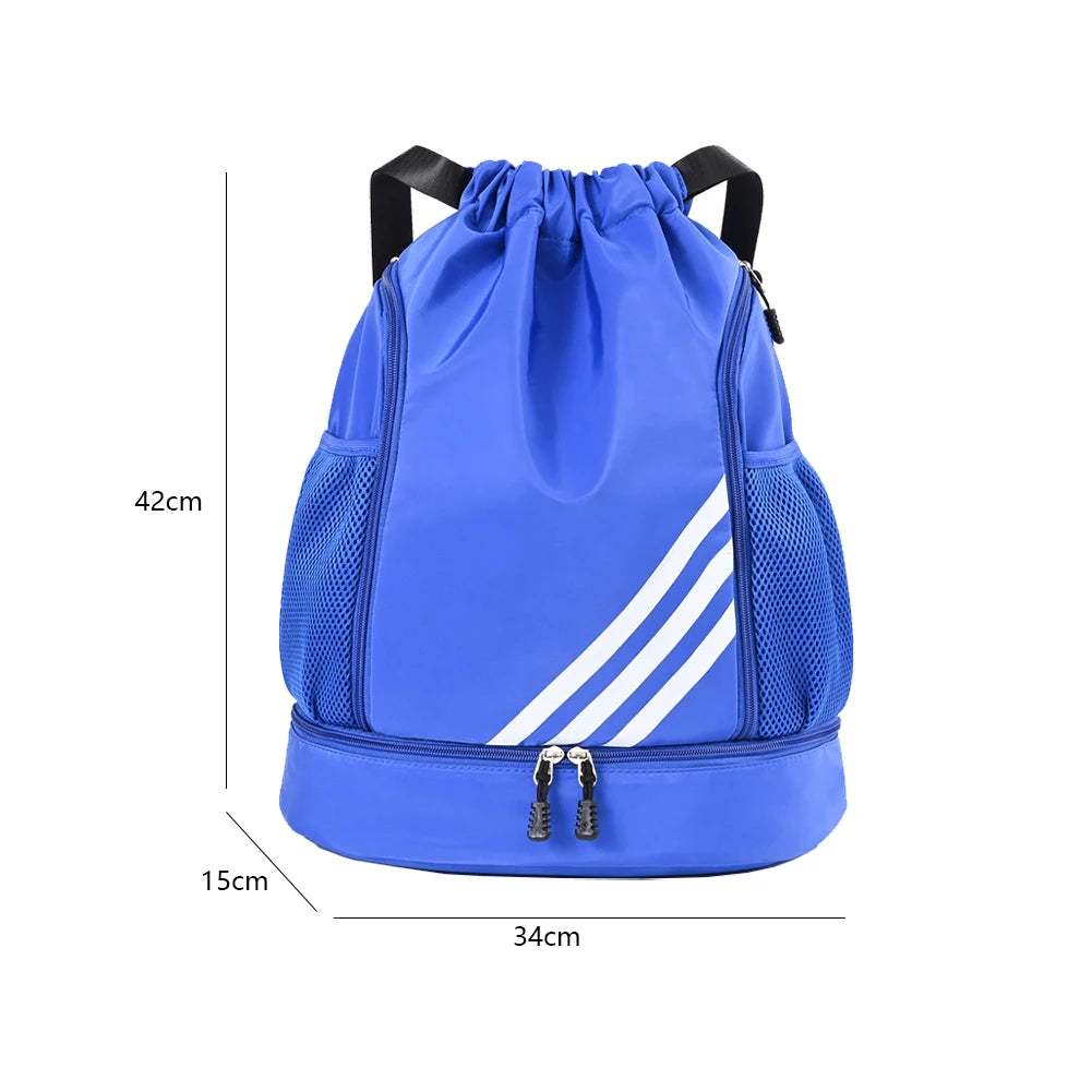 Sports Backpack High-capacity Soccer Ball Storage Bag Elastic