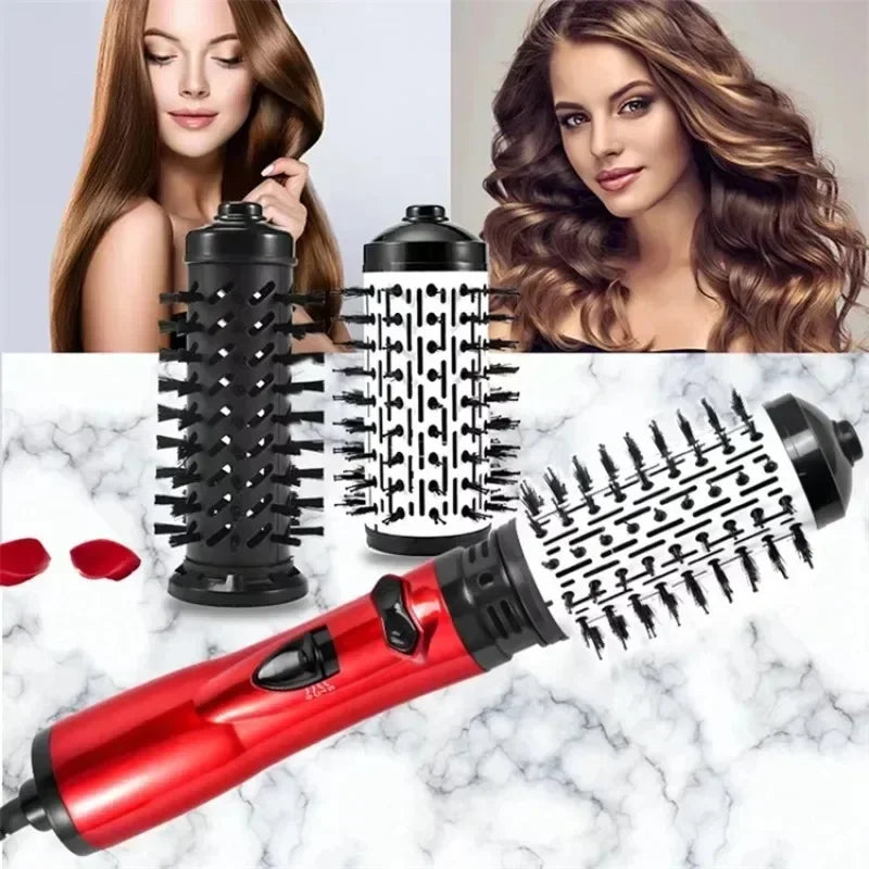 3 in 1 Rotating Hair Dryer Electric Comb