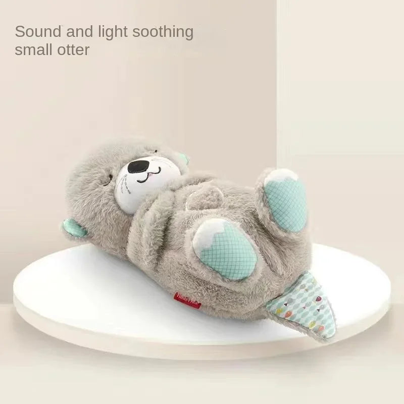 Plush Doll Otter Baby Soothing Music Sleeping Companion
