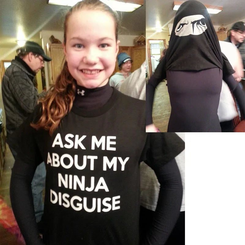 Ninja Disguise T Shirt