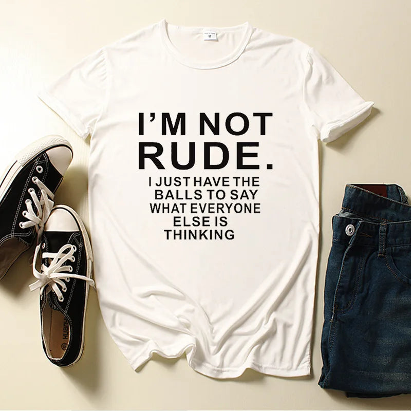 I'm Not Rude T-shirt
